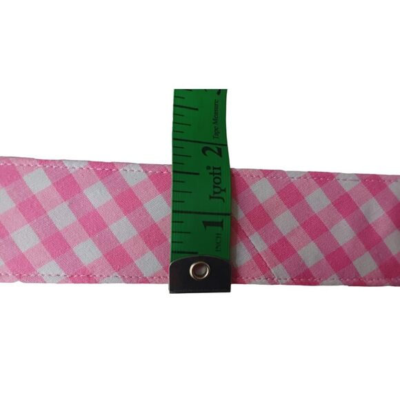 6614 100% Cotton Gingham Classic Chic Style Elegance Casual Fashion Jeans main image 4